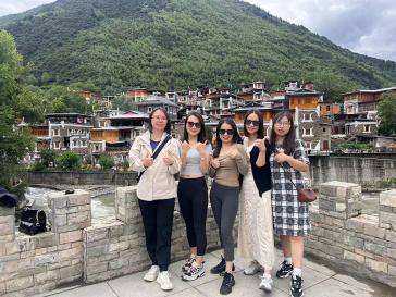 2023鵬通優(yōu)秀員工川西旅游12